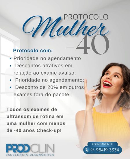 Protocolo de atendimento mulher -40 anos