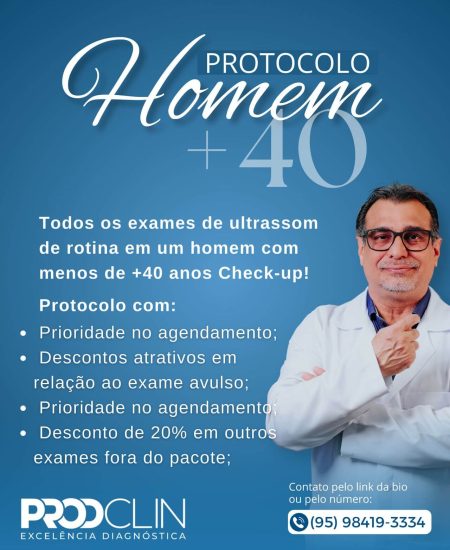 Protocolo de atendimento Homem 40 anos ou mais